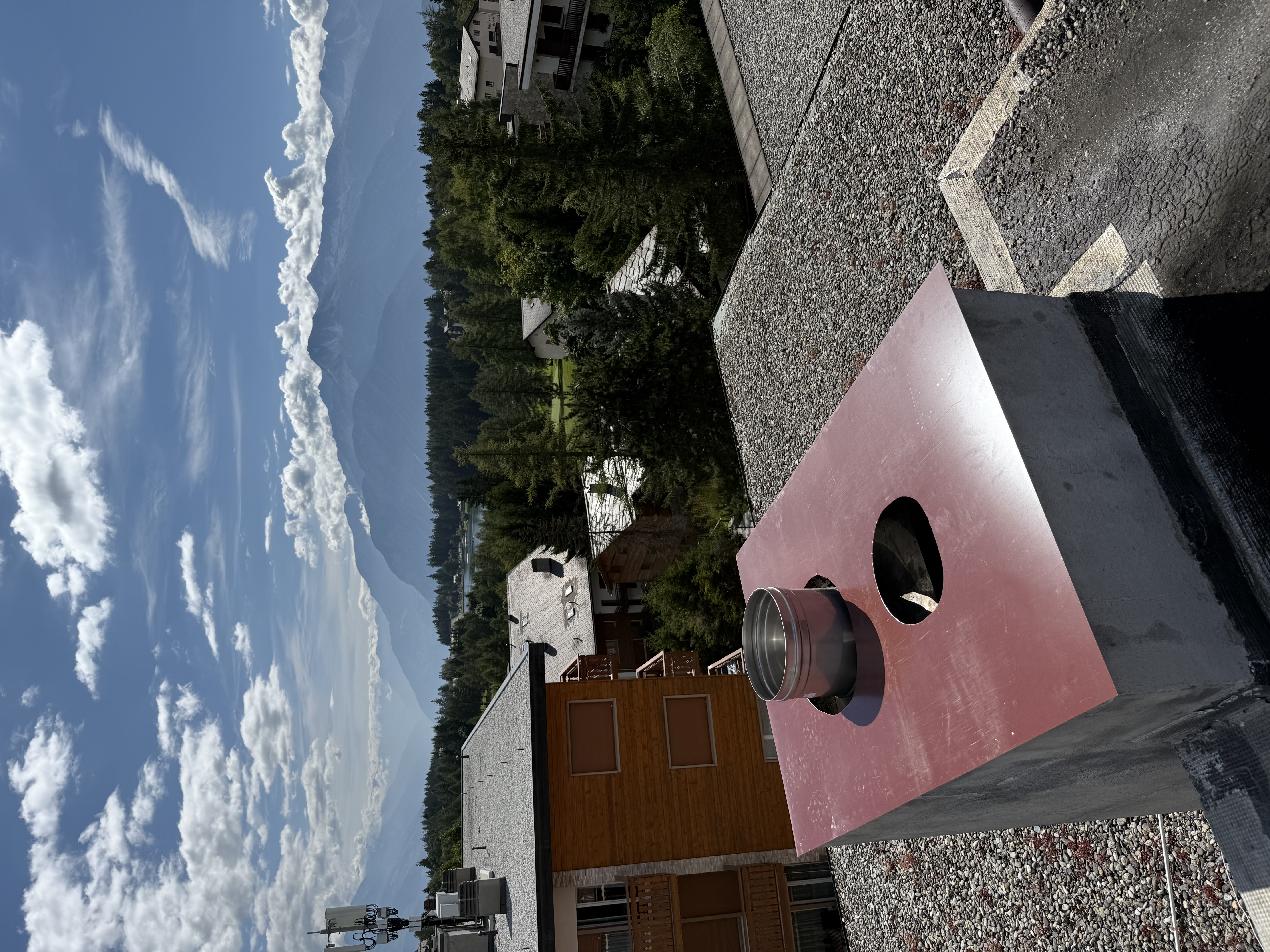 Amélioration du système d’extraction d’air d'une cheminée à gaz - Pendant