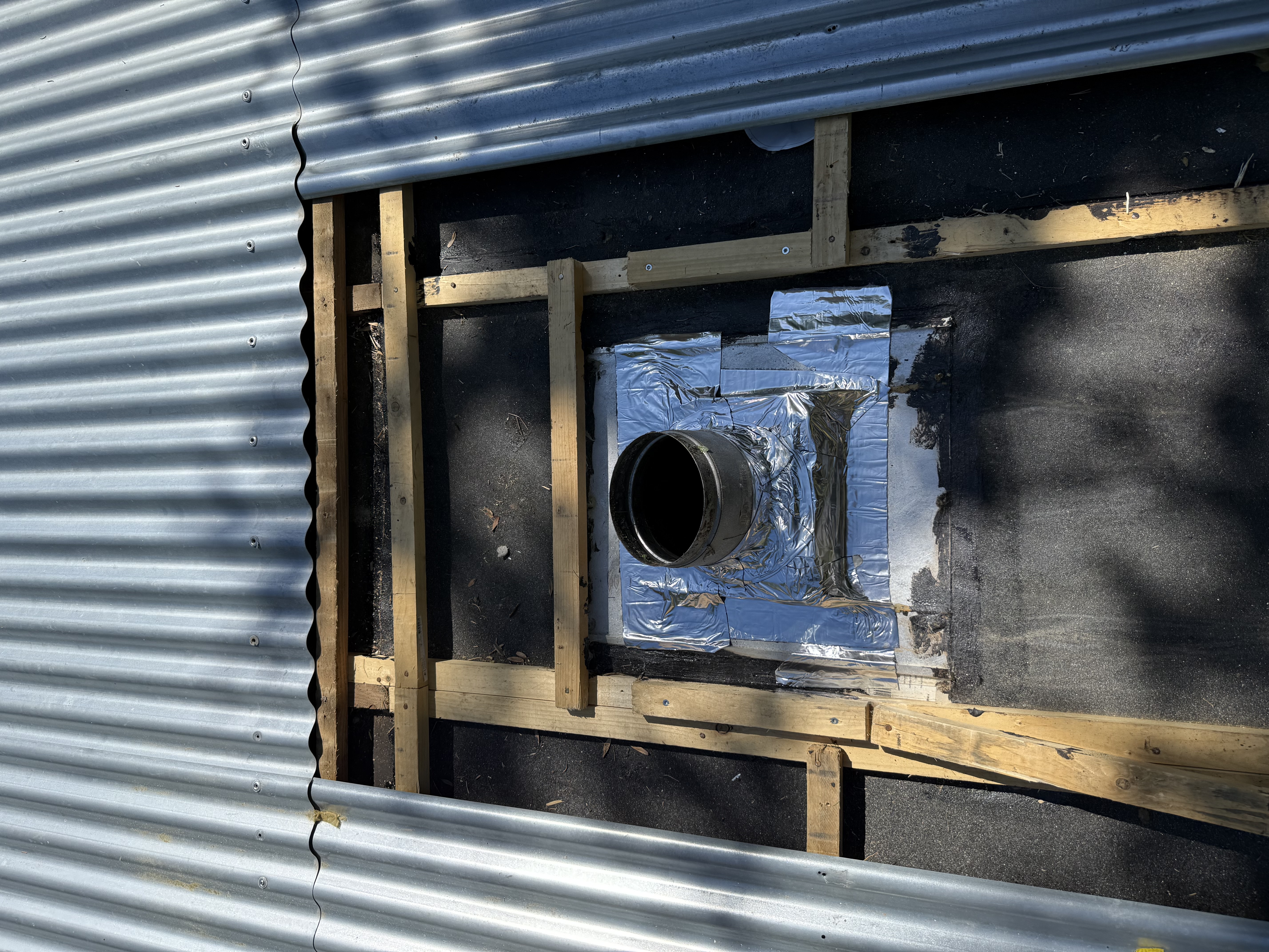 Réfection du canal de cheminée - Pendant