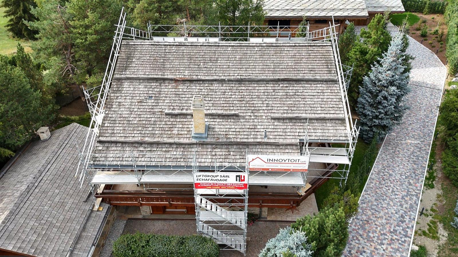 Réalisation - Rénovation toiture