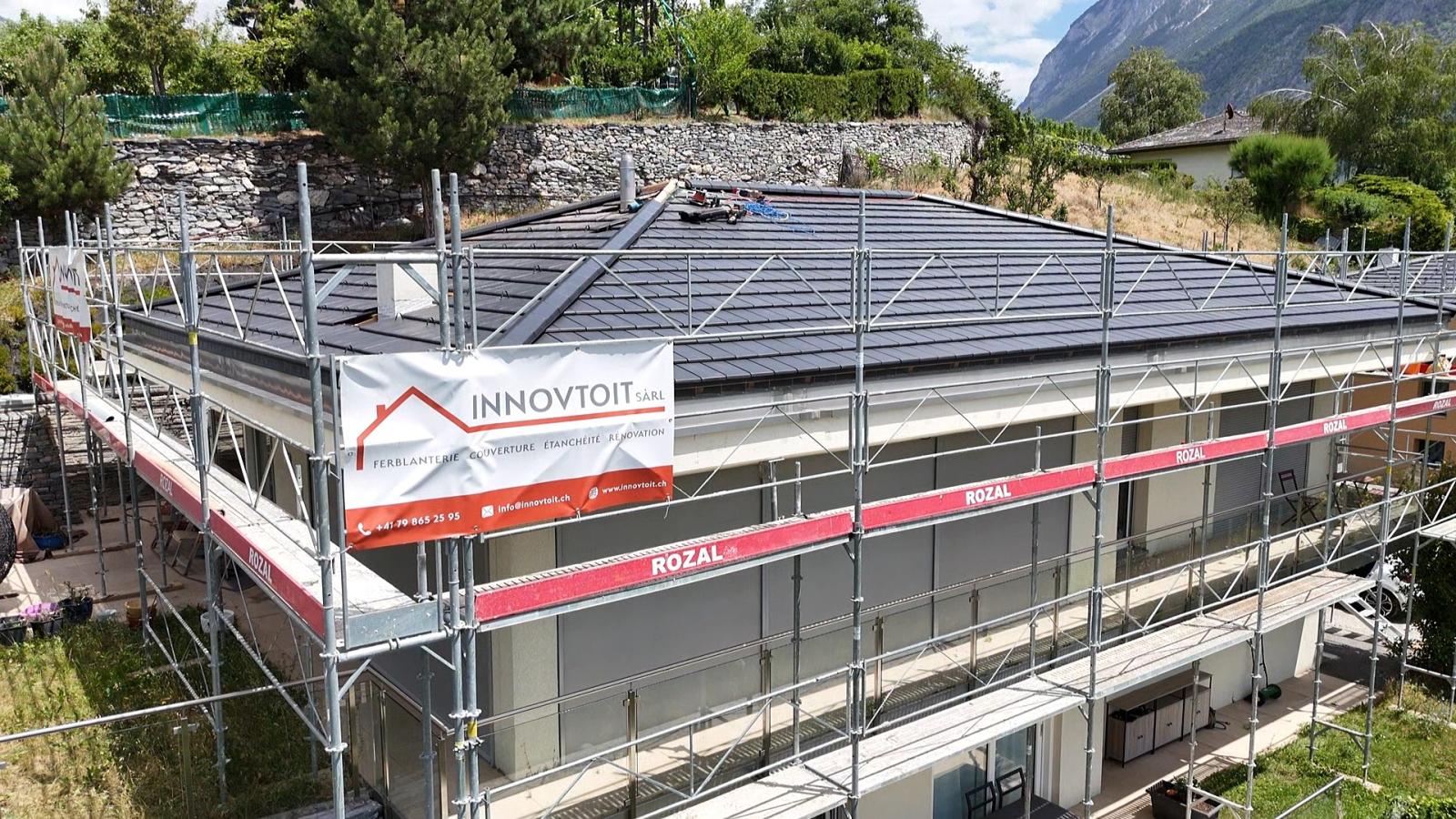 Réalisation - Rénovation toiture